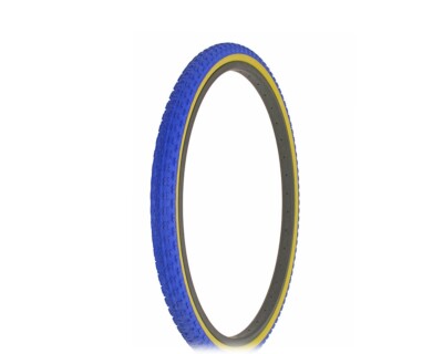 Lot De 2 Pneus, Chambres à Air Et Bandes De Protection Vélo BMX Altaline, 20 X 2.125, Bleus, Neufs