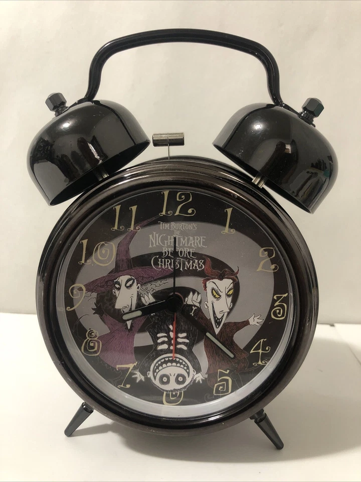 Disney Pesadilla Antes De Navidad Cuenta Atrás RELOJ DESPERTADOR 10º Aniversario Foto 2 de 4