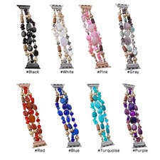 Colorful Gems Bracelet Band for Apple Watch 11 10 9 8 7 6 5 SE 41/42/45/46/49mm
