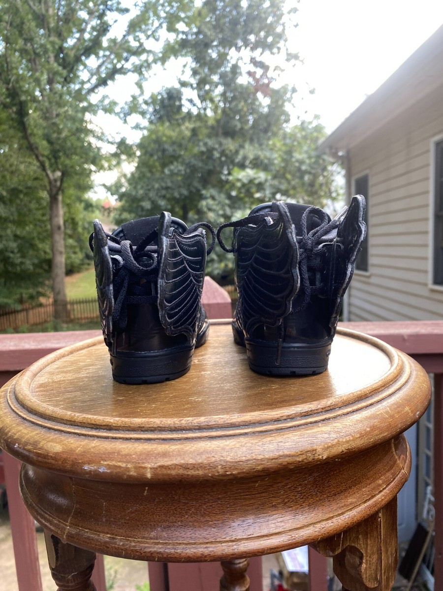 BABY SIZES 6K Adidas Originals Jeremy Scott BLACK WINGS