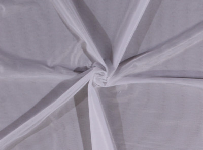 60'' White French Fuse Garment Construction Lightweight Fabric BTY D266.11