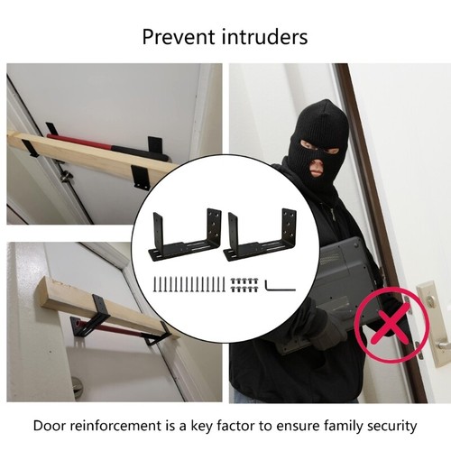Sturdy Door Support Adjustable Door Bracket for Added Stability for Homes Office - Picture 5 of 8