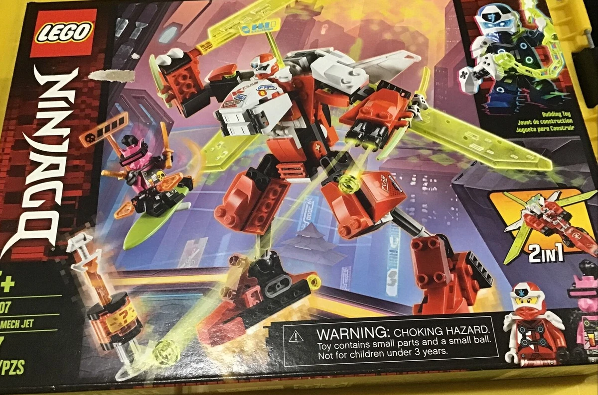LEGO NINJAGO KAI S MECH JET 71707 NEW IN FSB FEATURES 217 PIECES