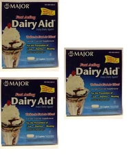 Major Lactase Caplet 32 Count X 3 Packs