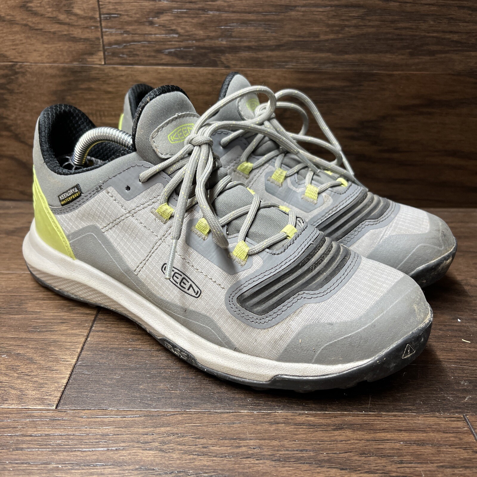 KEEN Shoes Donna 7.5 Escursionismo Impermeabile Outdoor Sneaker Basso Tempo Flex Grigio