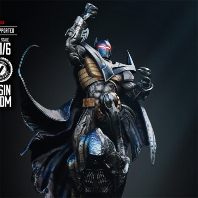 Batman Knightfall 1/6 3D Printing Model Kit Unpainted Unassembled 41cm GK