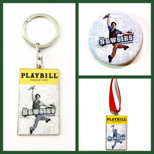 Newsies Broadway Keychain, Ornament or Button