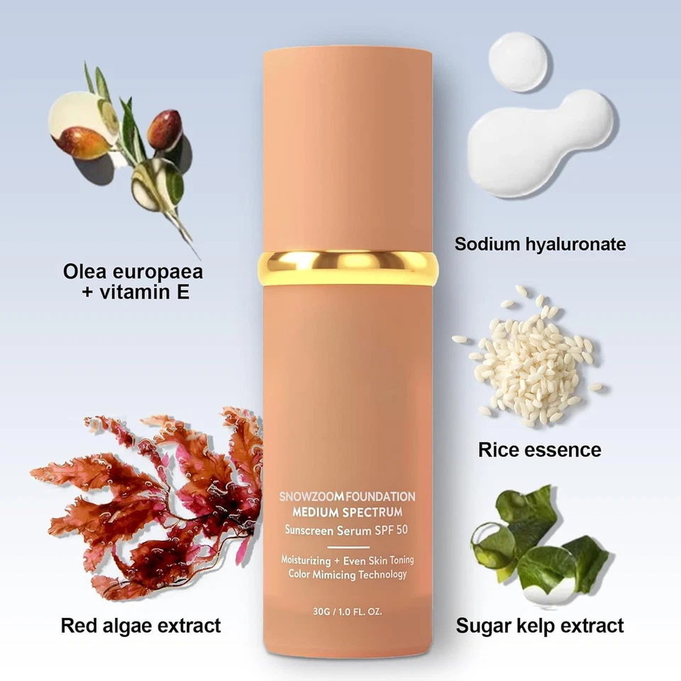 Bio Mimic Foundation Mittleres Spektrum; Schutz vor der Sonne mit Lichtschutzfak - Bild 2 von 4