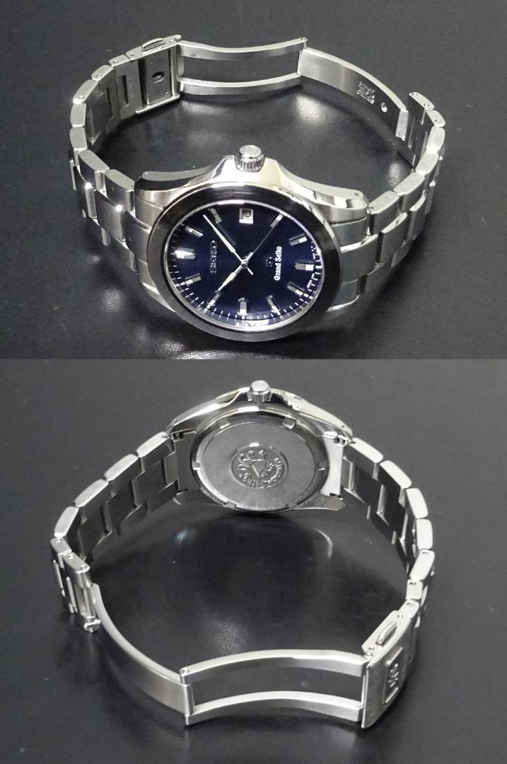 グランドセイコー 腕時計 SBGF019 8J56-8020 SEIKO Grand Seiko SBGF019/8J56-8020 Date Navy Dial Quartz