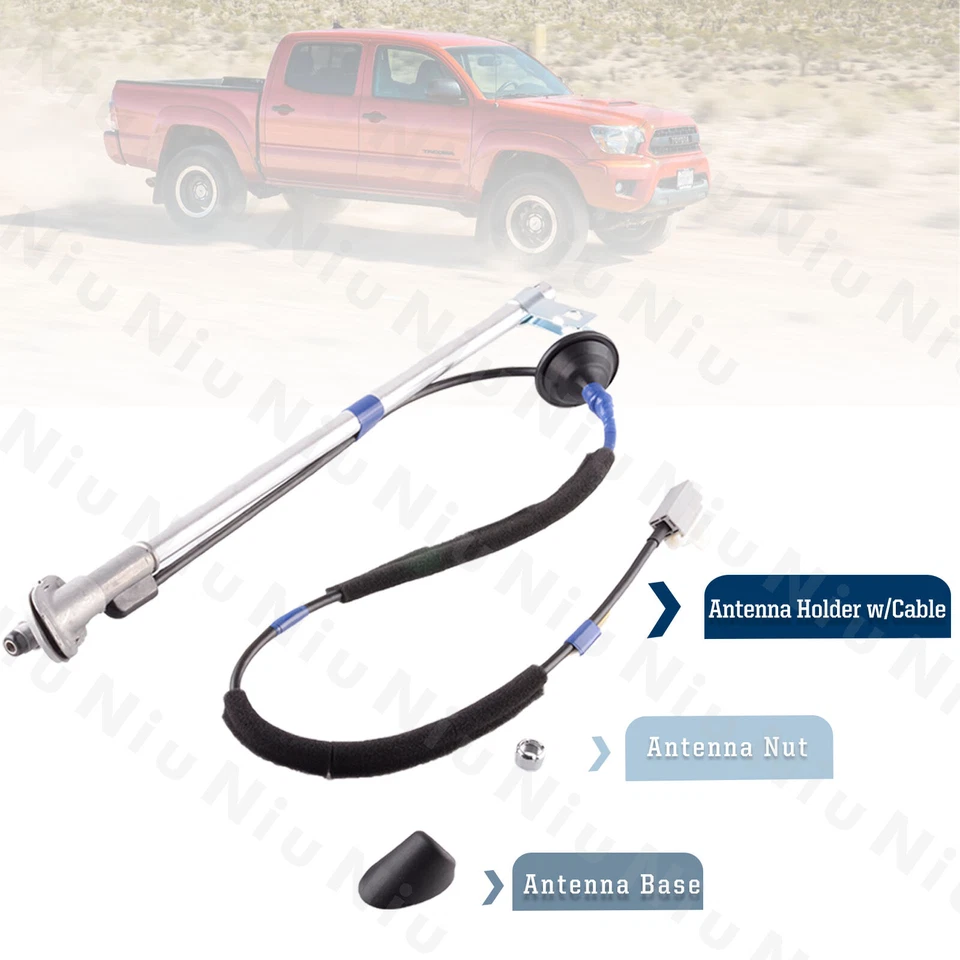Antenna Base Assembly W/Holder Fit for 2005-2015 Toyota Tacoma - Image 2 of 4