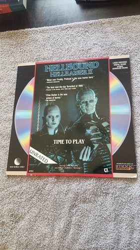Hellbound Hellraiser II - Laserdisc - sehr guter Zustand Hell Raiser 2
