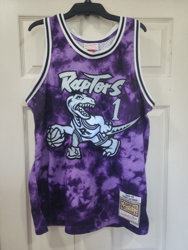 Mitchell and Ness Toronto Raptors Tracy McGrady reflektierende Galaxie Trikot Set Sm - Bild 10 von 16