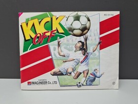 KICK OFF NINTENDO NES PAL B FRA CONFEZIONE ORIGINALE CIB GIOCO DI CALCIO IN SCATOLA