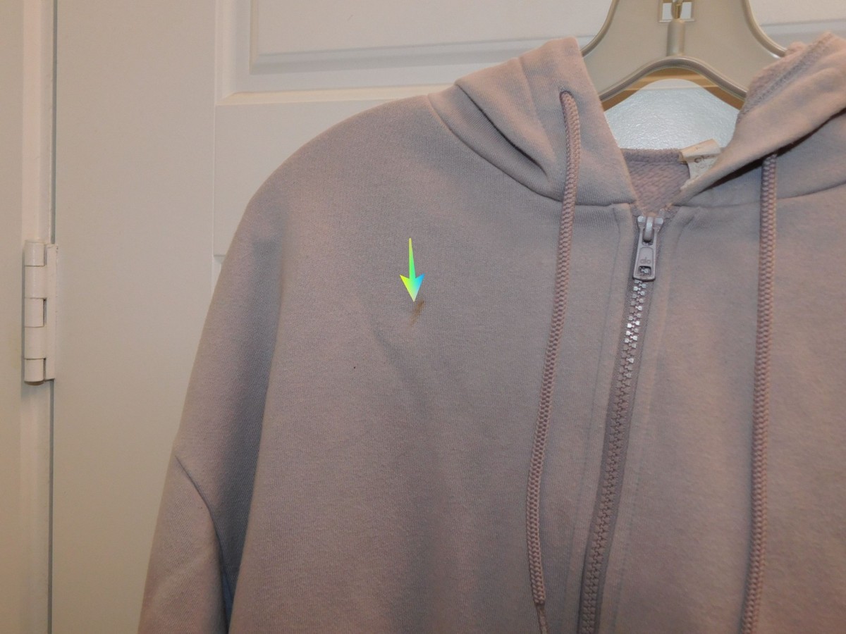 [ALO] 新品未使用　Hoodie ALO Light Lavender Women's Full Zip Hoodie sz Medium | eBay