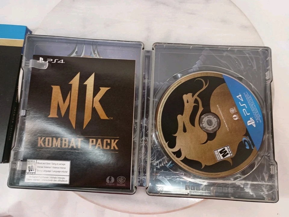 Mortal Kombat 11 - Premium Edition - Steelbook - PS4 - в коробке - Изображение 2 из 4