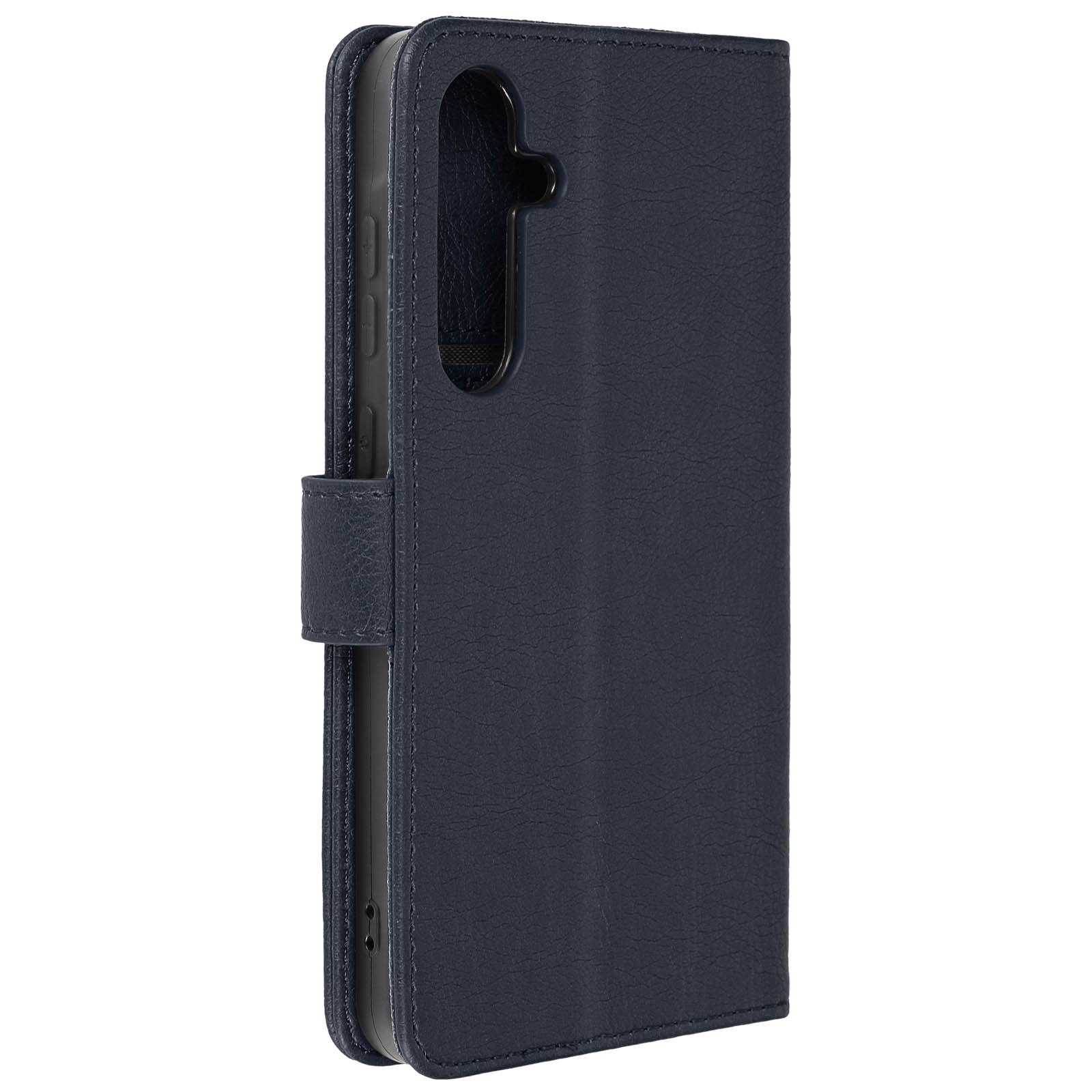 Housse Galaxy A35 5G Avizar clapet magnétique anti-choc avec porte-carte intégré