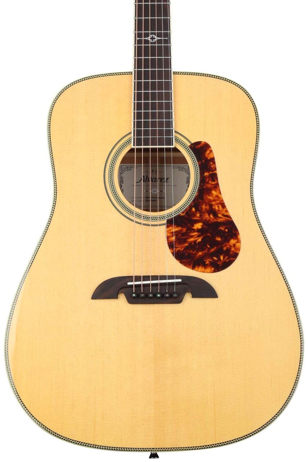 Акустическая гитара Alvarez MD60 серии Herringbone Masterworks - Натуральная 141590₽