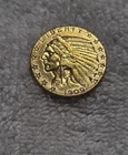 1909 GOLD US $5 DOLLAR INDIAN HEAD HALF EAGLE COIN