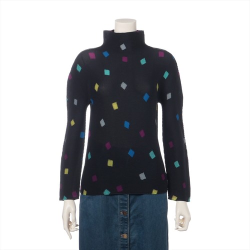 Me Issey Miyake Polyester Long T shirts Unknown size Ladies' Black M123FJ781