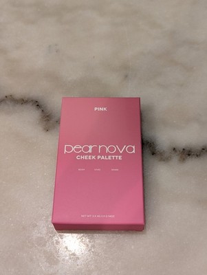 Pear Nova Cheek Palette in Pink 3g/0.14 oz x 3 New