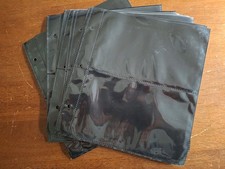 10 Black 2 Pocket First Day Cover Album Pages for Mystic G&K Scott 3 Ring albums