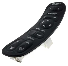 1997-2004 C5 Corvette; Power Window And Lock Switch; with Memory; LH Driver Side