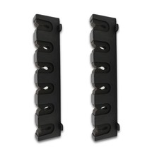 Wall Mount Fishing Rod Holders for Garage Organization, Horizontal Fishing Po...