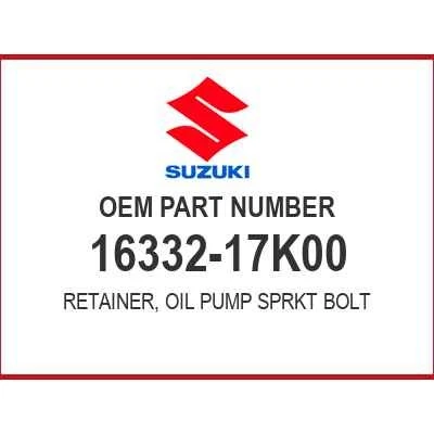 RETAINER, OIL PUMP SPRKT BOLT