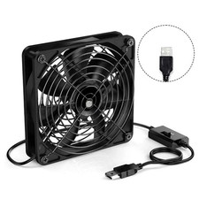 USB Fan for Efficient Cooling Solutions 3 Adjustable Speeds for Various Devices