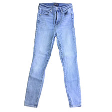 Abercrombie  Fitch Simone High Rise Super Skinny Blue Denim Jeans Size 25 0s