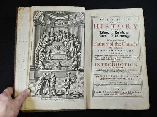 1682-3 S. Folios Apostolic History Lives Death Martyrdoms W. Cave Primitive Fath - Picture 11 of 22