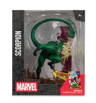 Marvel Wave 7 Amazing Spider-Man #318 Scorpion 1:10 Scale Posed Figure w/ Scene