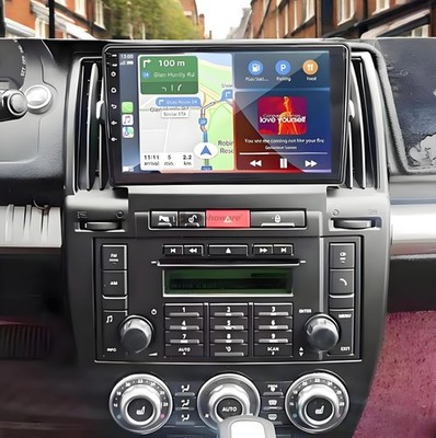 9'' Android 13 Car Stereo Radio GPS For 2007-2012 Land Rover Freelander 2 CarPlay