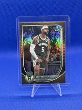 2025-26 Bowman Basketball CHROME Reptilian Refractor BCV-165 Gary Trent Jr., Mil