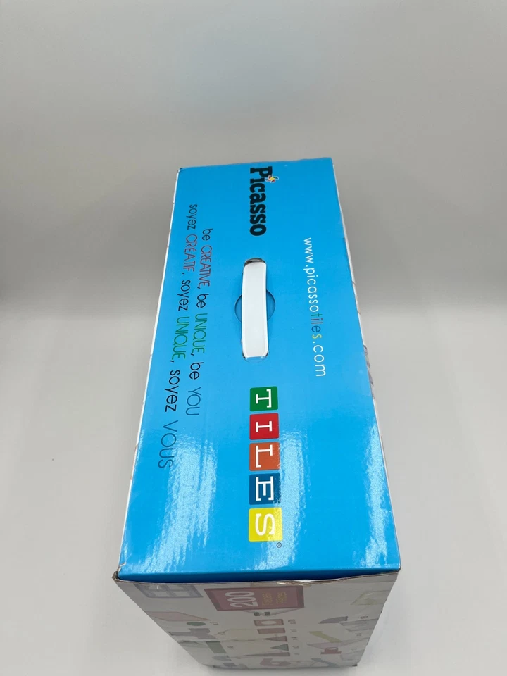 Picasso Tiles 200pc Magnetic LED Marble Run Building Block Set - Image 4 of 4