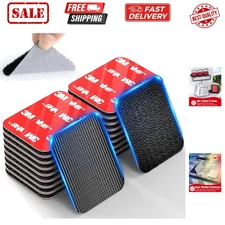 Hook and Loop Strips with Super Adhesive Heavy Duty, Made of 3M, Heat Resista...