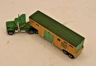 Matchbox Lesney Articulated Truck & Low Bed Trailer Blue Grass Farms 1981