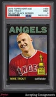 2013 Topps Heritage Black #430 Mike Trout ANGELS PSA 9 MINT