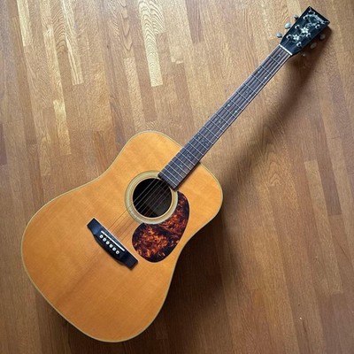 Johnson JD-27 Acoustic Guitar All Solid Dreadnought Natural 6 String Quality