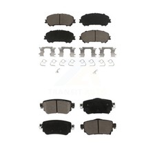 Front Rear Ceramic Brake Pads Kit For Nissan Rogue Sport Qashqai KCX-100558