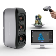 3D Scanner for 3D Printing, Handheld 3D Model Scanner with 0.05mm High Detail...