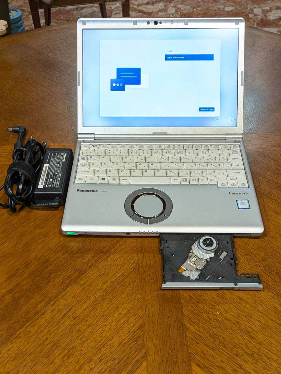 Panasonic Let's note CF-SV8 Core i7-8665U RAM 16GB SSD 256GB ODD