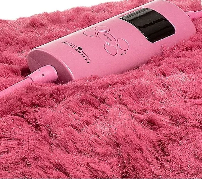 Mont Shalet QVC Heizdecke kuschelig warm FarbePink - Bild 2 von 4