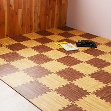  8 PCS Tapis De Sol Rembourré Gym Mattes Plancher Imbriqués Gymnastique