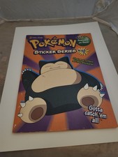 Golden Books Pokemon Sticker Series 4 Unused With Stickers