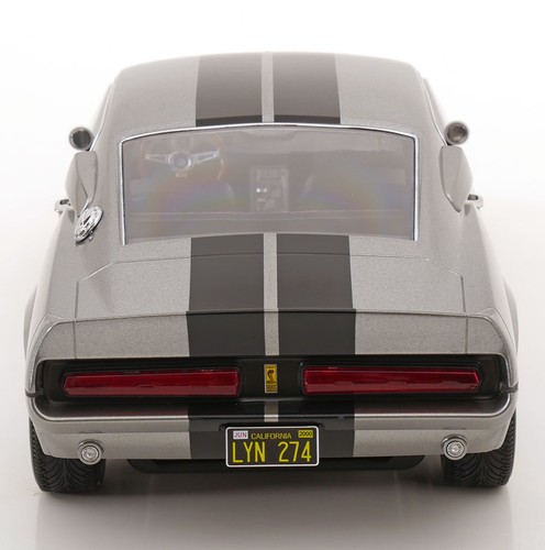 KK Scale 1/12 FORD MUSTANG SHELBY GT500 ELEANOR 1967 GREY "GONE IN 60 SECONDS" - Picture 7 of 8