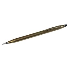 Cross Classic Century 10KT Gold Filled Twist Pencil w/ Leads  Eraser Working