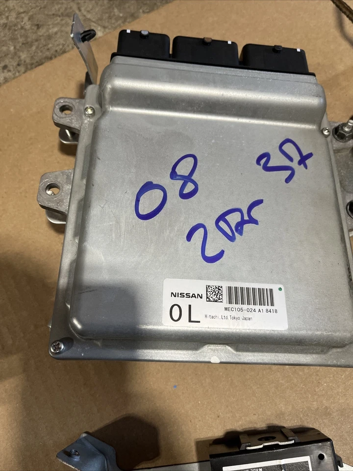 From 2008 Sedan ECM Fits INFINITI G37 S Coupe Auto Key Bcm Ecm - Image 2 of 4