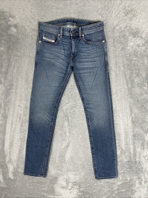 Diesel Jeans Mens W29/L32* Blue Thommer Slim Fit Flex Denim Pants