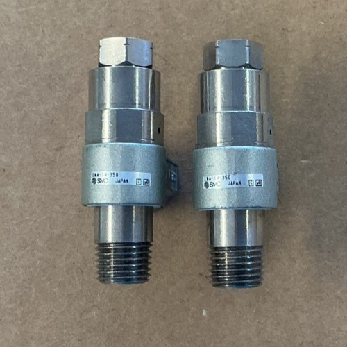 SMC INA-14-350 Pilot Operated Pneumatic Check Valve Made in Japan Lot of 2